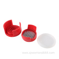 Tomato Slicers Fruit Vegetable Cutter With Round Container